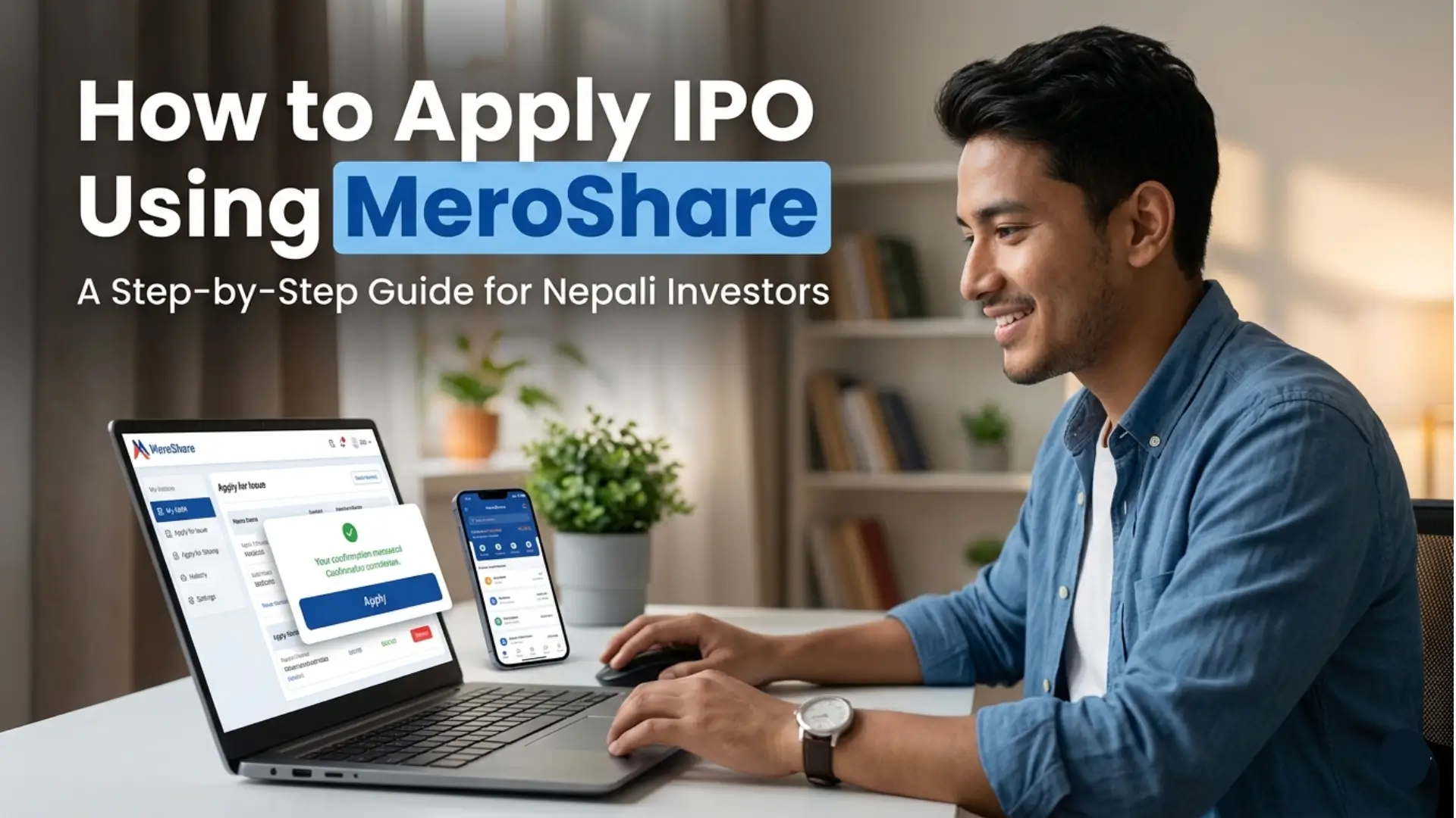 How to Apply IPO Using MeroShare