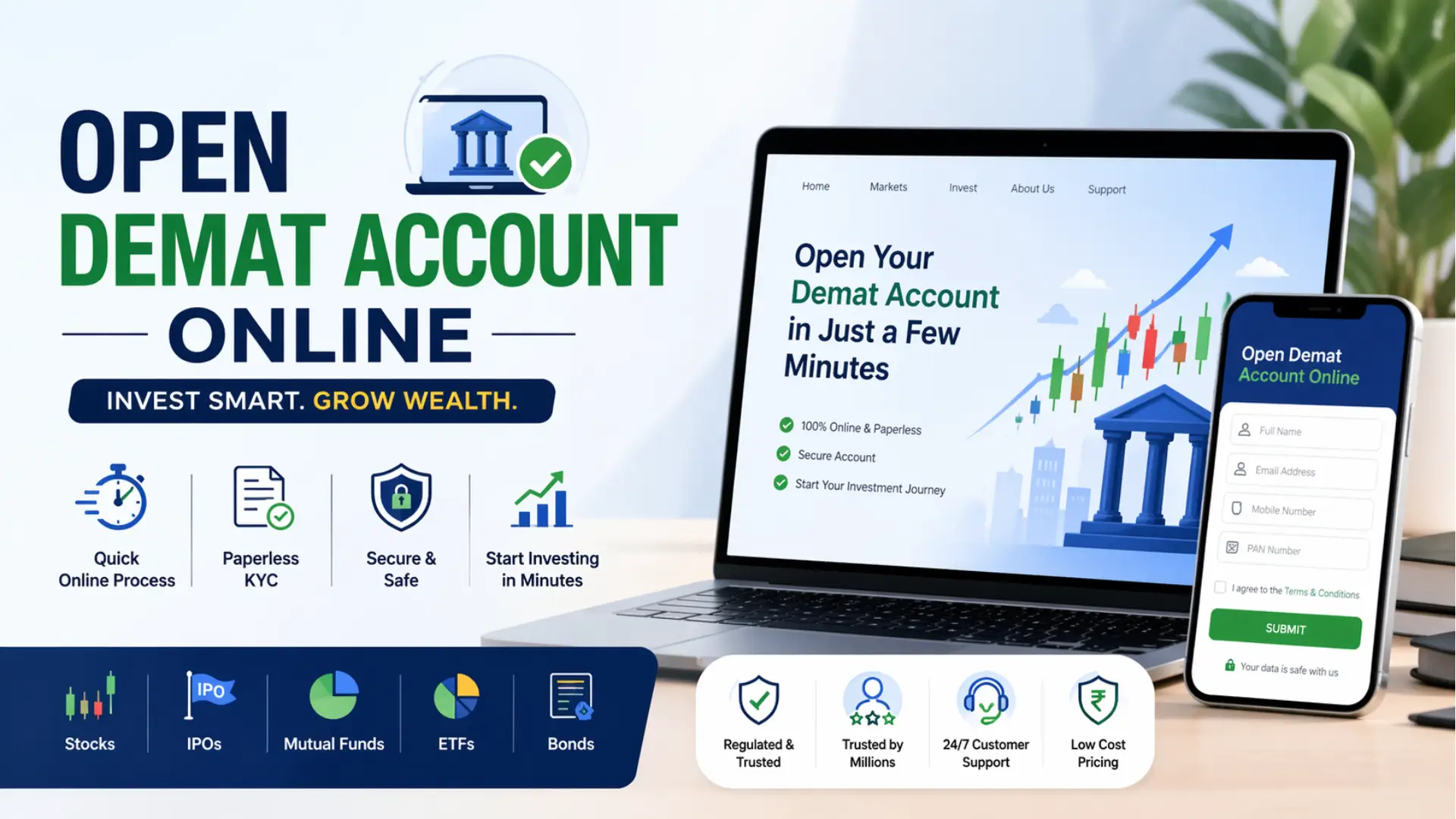 Open DEMAT Account Online