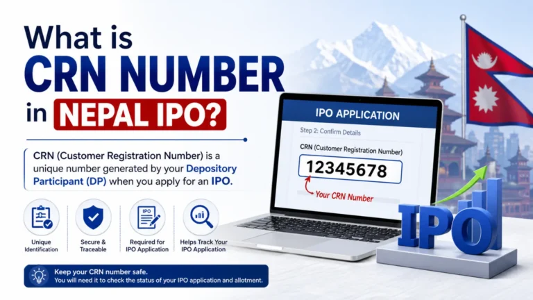 What is CRN Number in Nepal IPO and How to Get It