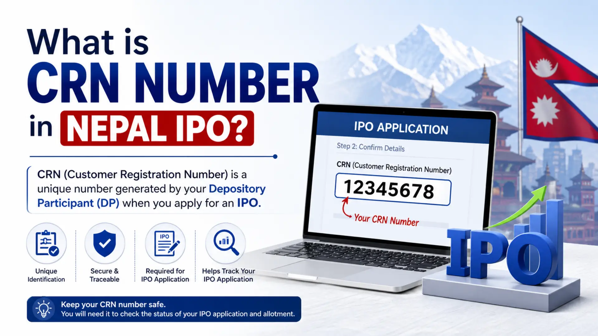 What is CRN Number in Nepal IPO and How to Get It